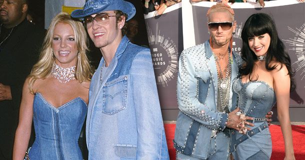Katy Perry Dressed Up Like All-Denim Britney Spears