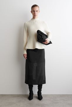 COS Sheer Column Skirt