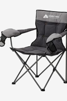 Ozark Trail Hazel Creek Cold Weather Folding Camp Chair with Mittens
