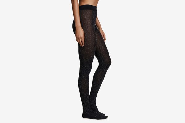 Wolford Metallic Fringe Tights