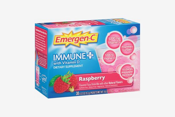 Emergen-C Immune+ System Support Dietary Supplement Drink Mix With Vitamin D, 30 packets