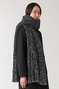 COS Knitted Blanket Scarf