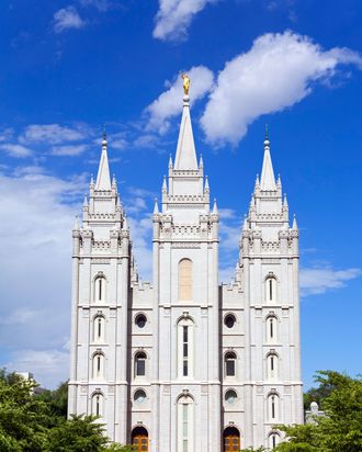The Salt Lake Temple of the Church of Jesus Christ of Latter-day Saints.