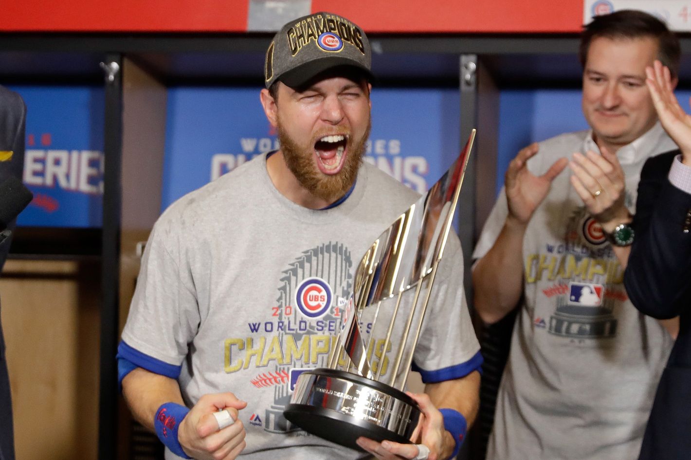 The Cubs World Series trophy is real, I saw it in person! - 57 hits