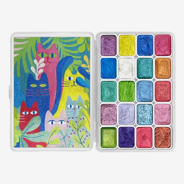 Shimmer Metallic Watercolor Paints Set