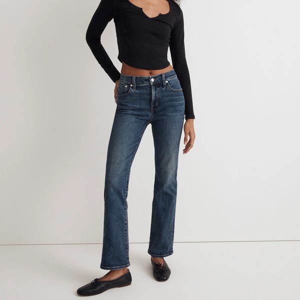 Madewell Tall Kick Out Crop Jeans - Arlen Wash