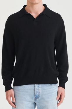 Naadam Lightweight Cashmere Relaxed Polo