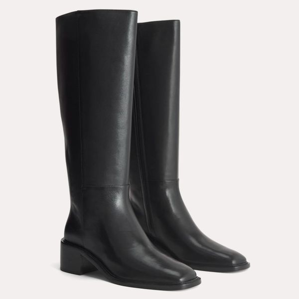 Everlane Leather Knee-High City Boot