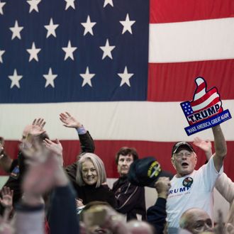 Donald Trump Holds Pearl Harbor Day Rally At USS Yorktown