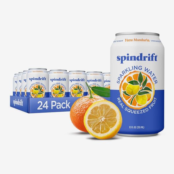 Spindrift Sparkling Water, Yuzu Mandarin