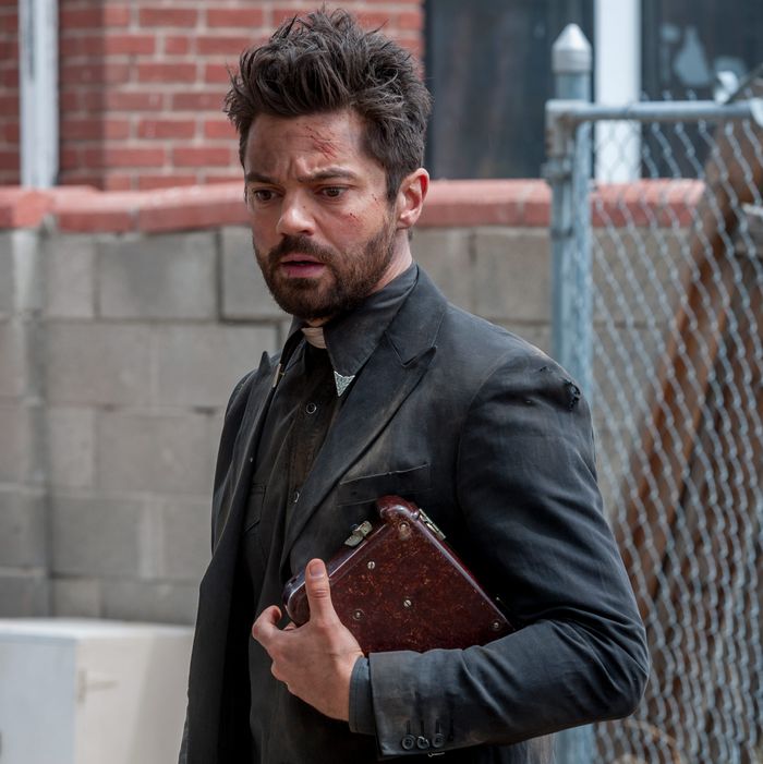 Dominic Cooper as Jesse Custer - Preacher _ Season 1, Episode 8 - Photo Credit: Lewis Jacobs/Sony Pictures Television/AMC