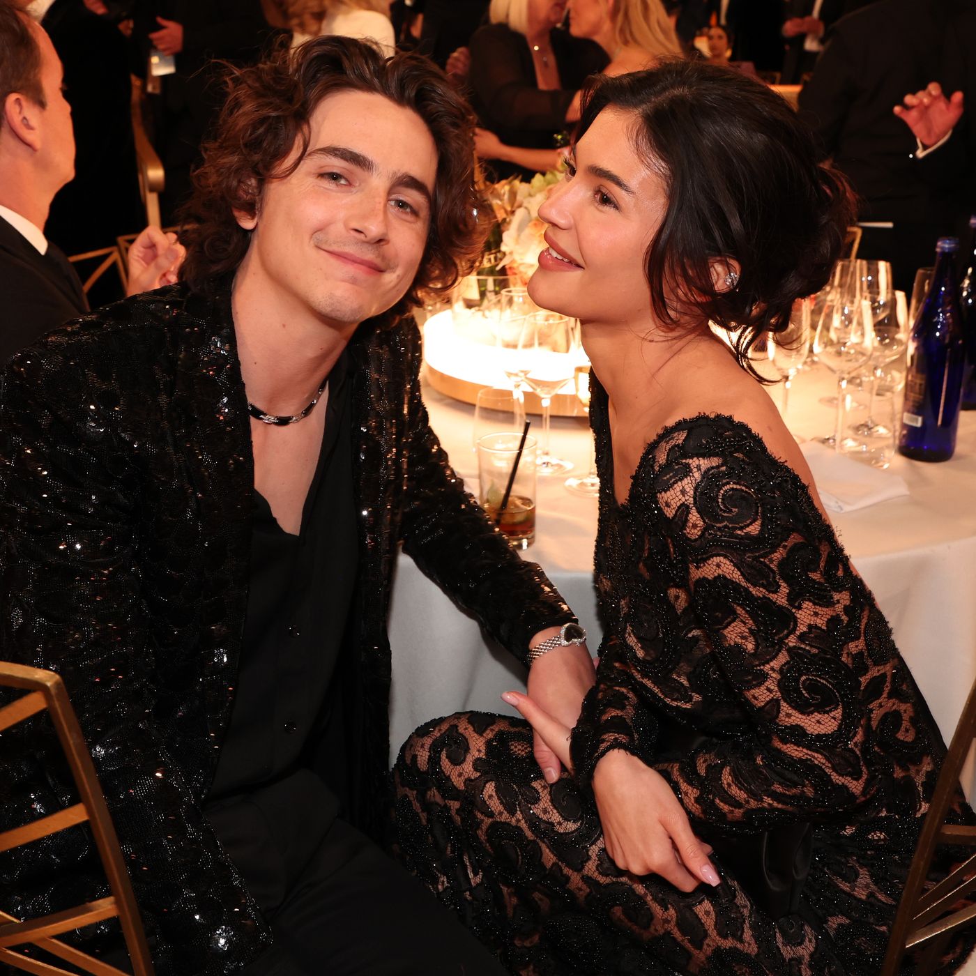 Kylie Jenner Is Timothée Chalamet's 2024 Golden Globes Date