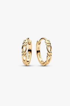 Pandora Era Figaro Hoop Earrings