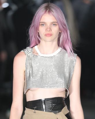 Alexander Wang Collection 2: Hair, Makeup, Beauty - Fashionista