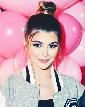 Olivia Jade, at the release of her Sephora Collection.