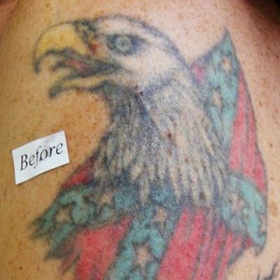 rebel flag chevy tattoo