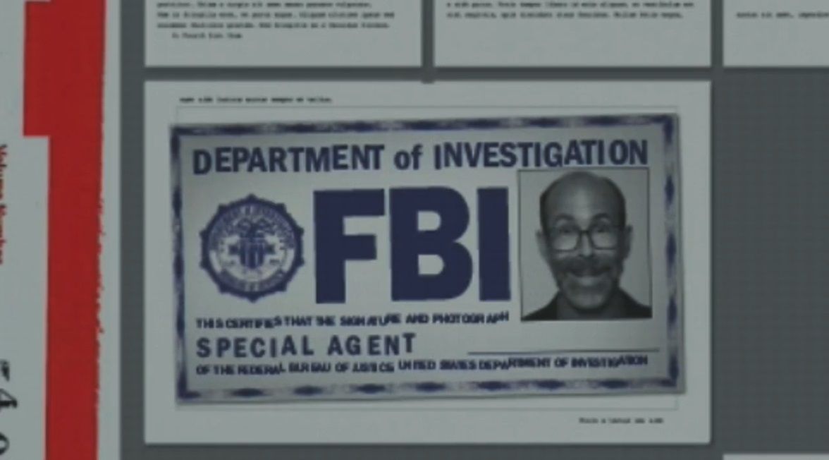 FBI - Fox Mulder - Novelty Cosplay ID Card Inspired By X-Files