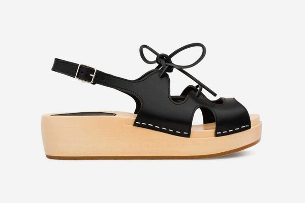 Swedish Hasbeens Lace Up Sandal