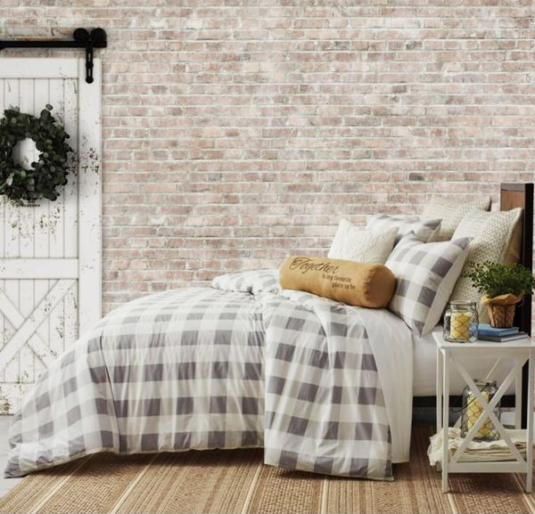 Bee & Willow Home Buffalo Check Comforter Set, Full/Queen