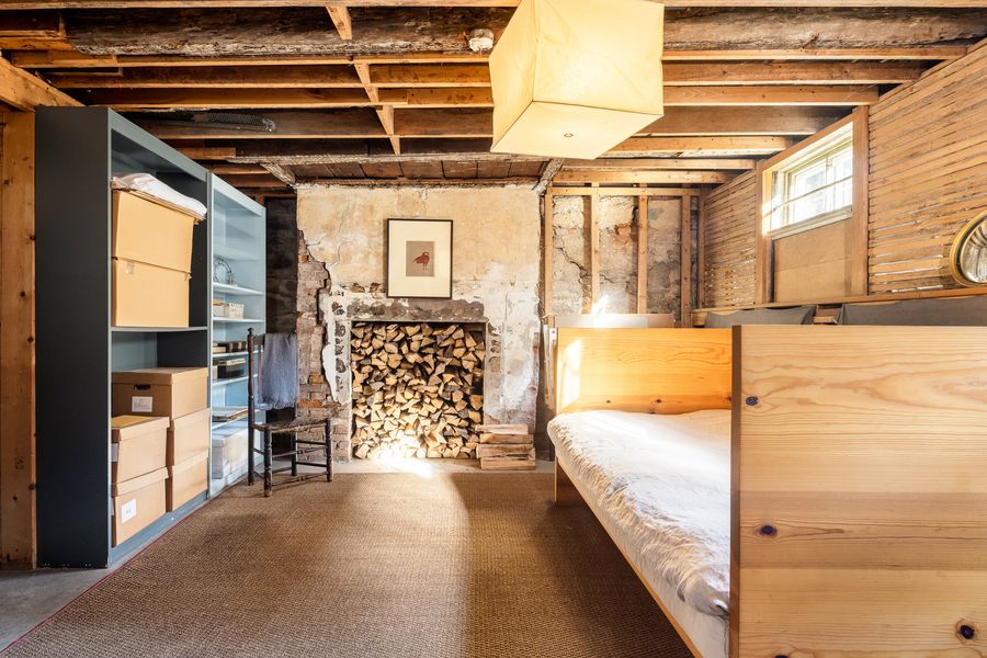 A Wood-Shingled House on Cranberry Street Full of Donald Judds