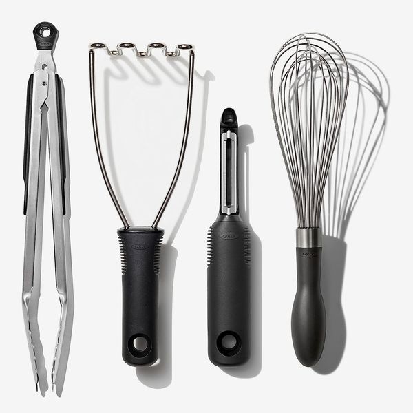 Oxo Good Grips Stainless-Steel Essential 4-Piece Kitchen Gadget Set