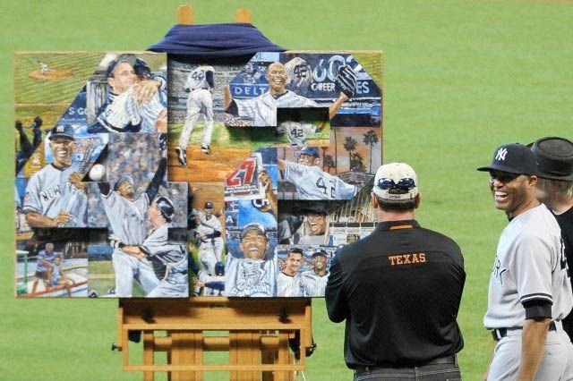 Mariano Rivera Retirement Painting