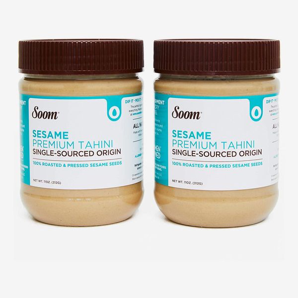 Soom Foods Single-Source Pure Ground Sesame Tahini (2-Pack)