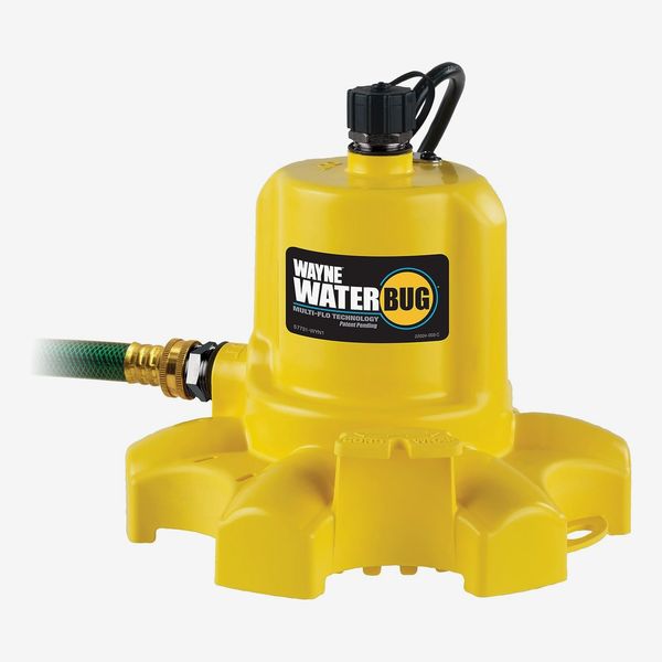 WAYNE WaterBUG 1/6 HP 1350 GPH Submersible Multi-Flo Technology-Water Removal and Transfer Pump