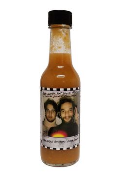 Safdie Brothers Peach Habanero Hot Sauce