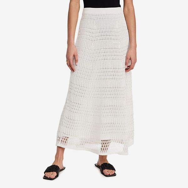 Theory Women's Lace Knit Skirt