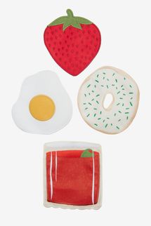 Piecework Puzzles Brunch Cocktail Napkins - Set of 4