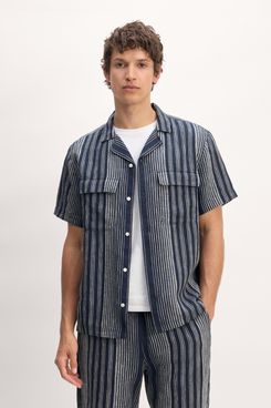 Everlane The Relaxed Camisa de lino de manga corta