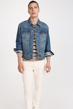 APC Washed Stretch New Denim Jacket