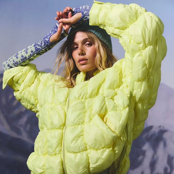 Free People Scrunchy Glossy Pippa Packable Puffer Jacket