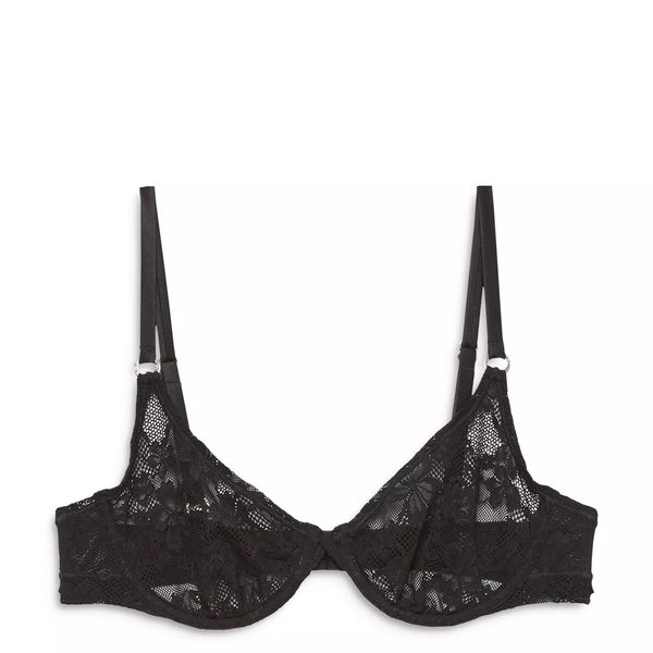 Fleur du Mal Le Stretch Multi Fit Lace Unlined Demi Bra