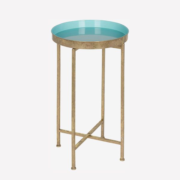 Best End Tables On 2022 The, Teal Side Table With Drawer