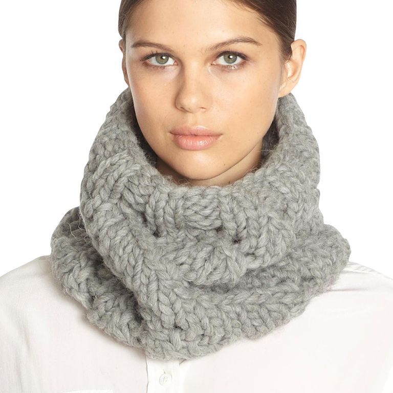 The 17 Chunkiest Knit Scarves