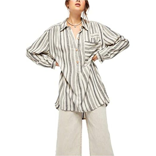 Free People Summer Breeze Stripe Shirt