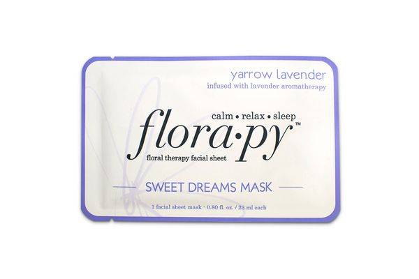 Florapy Facial Sheet Mask, Sweet Dreams Yarrow-Lavender