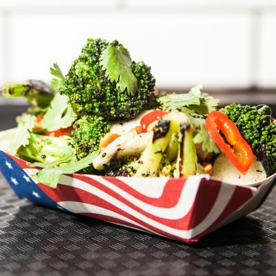 Superiority Burger's burnt broccoli salad