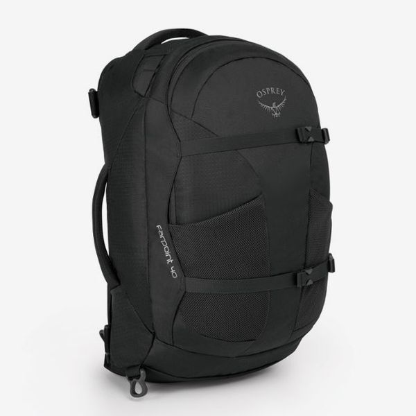 black osprey 40 travel pack - strategist rei winter sale