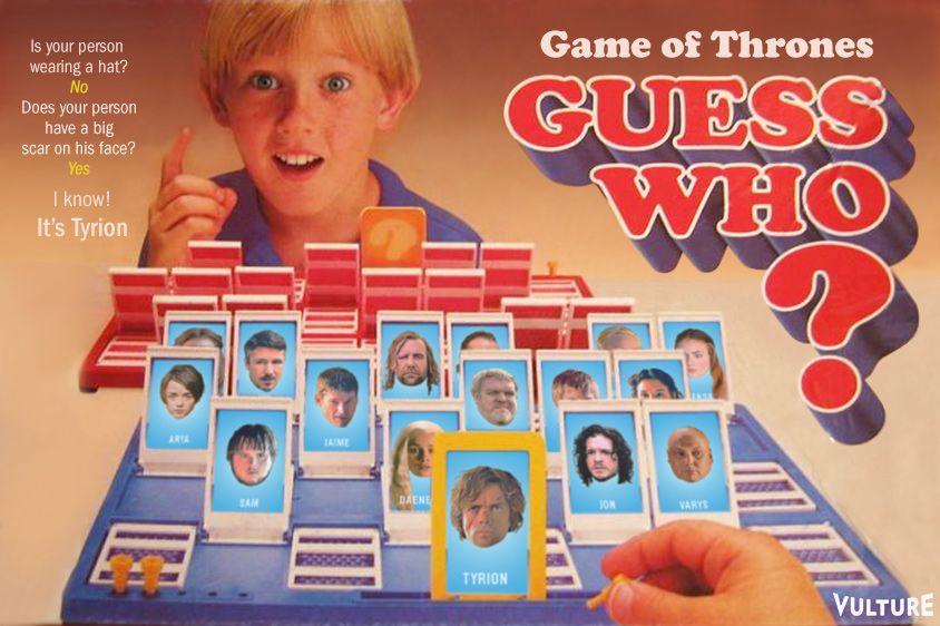 privat samtale sorg Play Vulture's Game of Thrones 'Guess Who?'