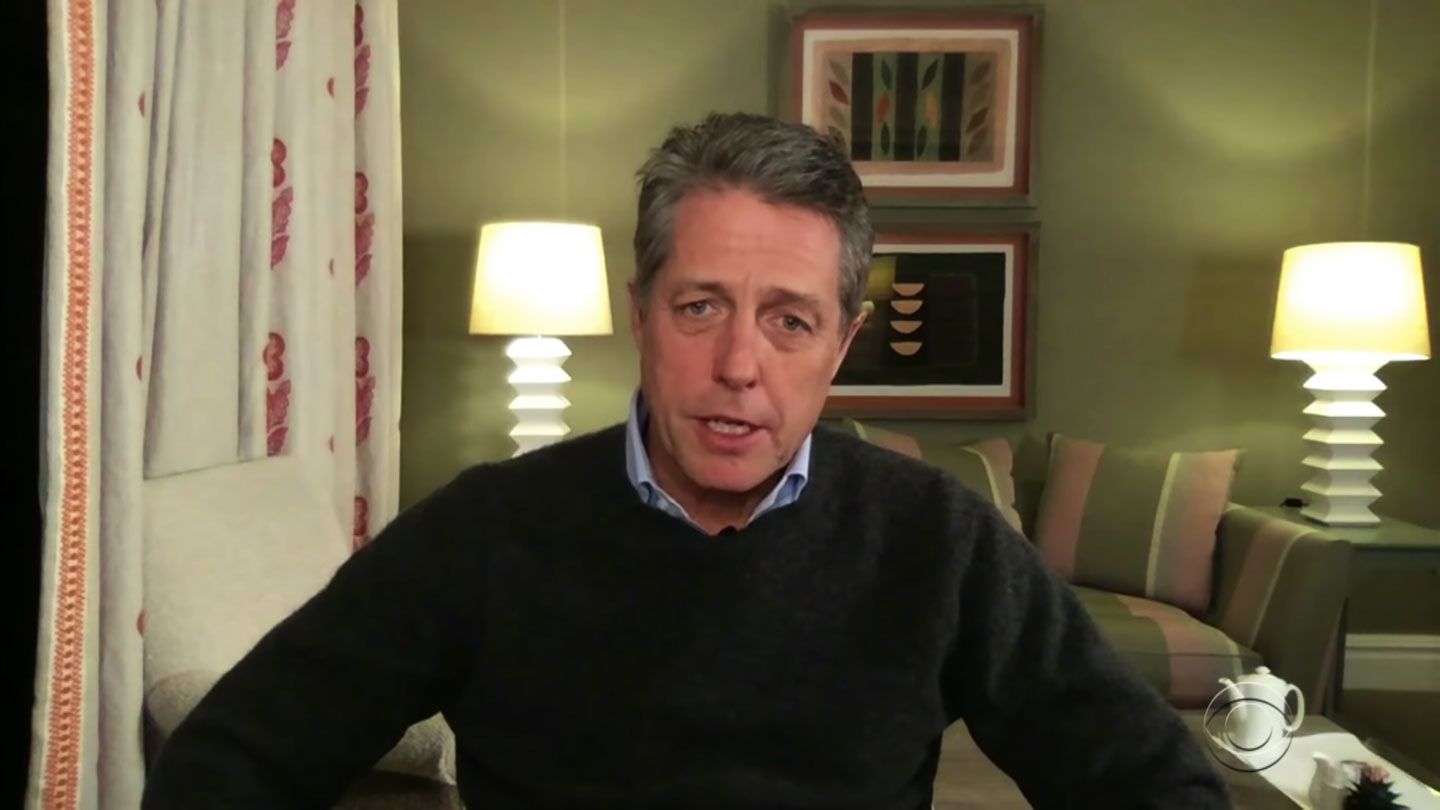 Hugh Grants Talks Barbie and COVID-19 on Colbert: WATCH