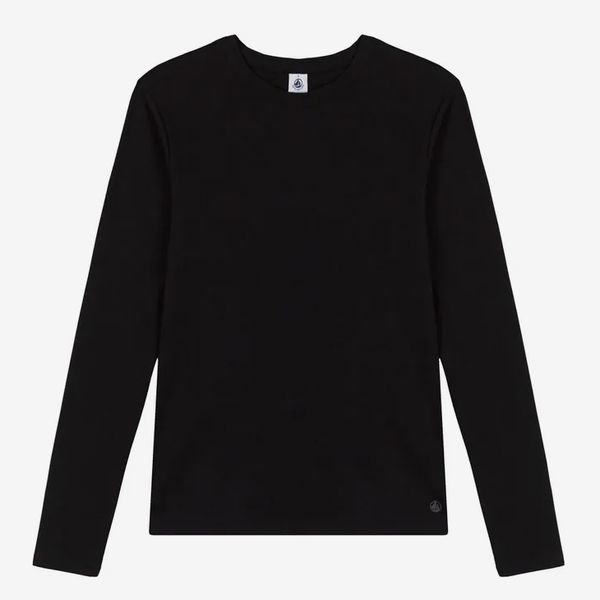 Petit Bateau Women LS Crew Neck Tee