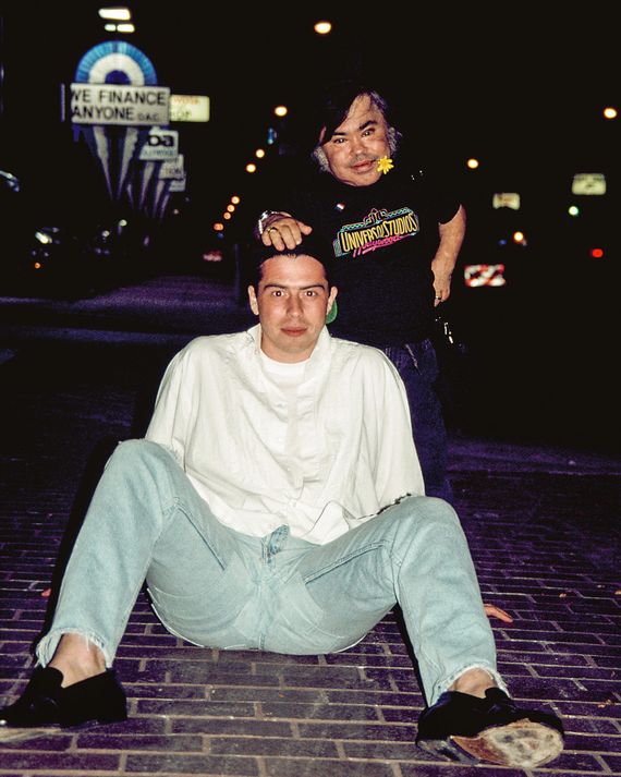 Sacha Gervasi and Hervé Villechaize.