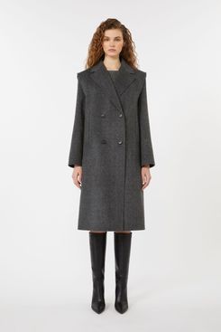 Weekend Max Mara 2-In-1 Wool Drap Coat