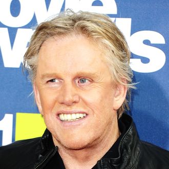 Actor Gary Busey arrives at the 2011 MTV Movie Awards