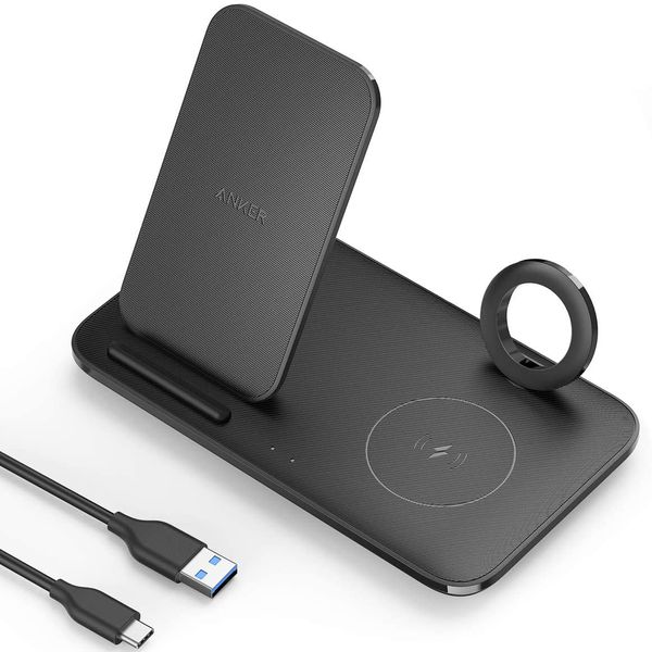 Anker Wireless Charging Station PowerWave 3-in-1 for Apple Products
