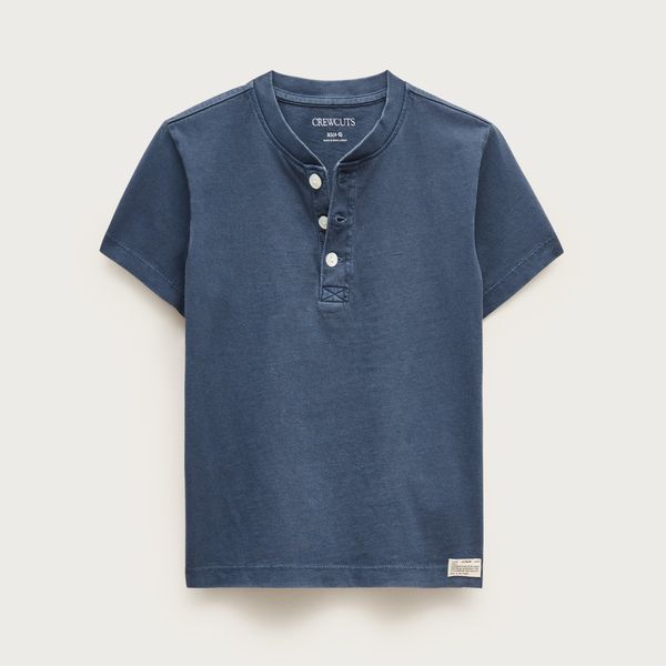 J. Crew Kids’ Short-sleeve Garment-dyed Henley