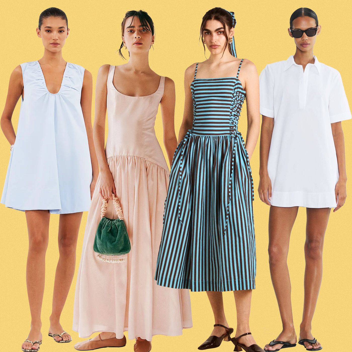 sachin and babi light blue dress Floral Black Sleeveless Embroidered Maxi Dress, Casual Midi Dresses 2025 Spring Summer Dresses 2025 main image 0